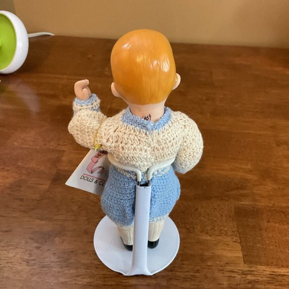 Patricia Loveless Miniature Porcelain Doll 'Buster' - Picture 6 of 8